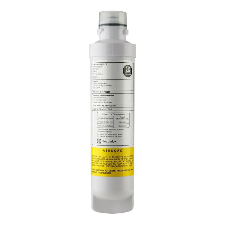 FILTRO/REFIL ELECTROLUX PE11B P/ PRURIFICADOR DE AGUA