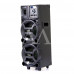 CAIXA DE SOM AMVOX AMPLIFICADORA ACA 1101 DUPLO 8 BLACK 1100 WATS