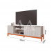 RACK BANCADA PERMOBILI HOLANDA 1.85 OFF WHITE/CINAMOMO